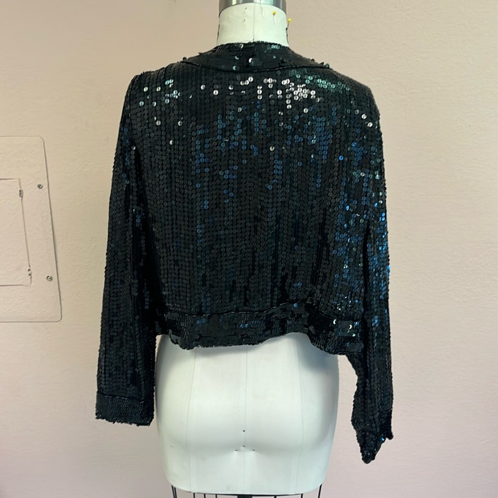 Vintage sequin jacket - Picture 2 of 6
